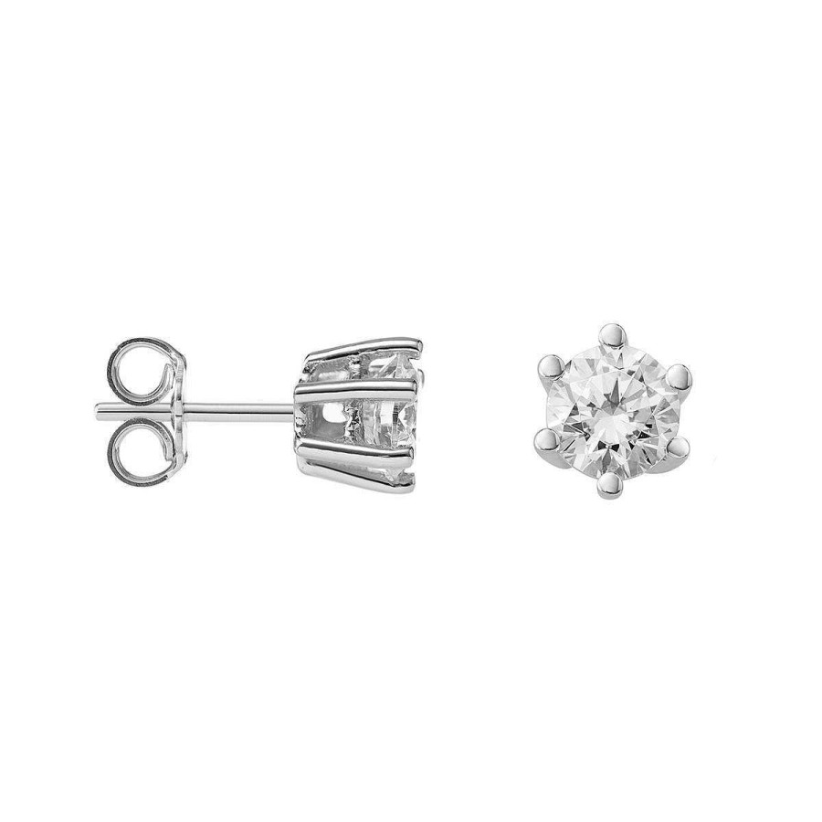 Joyer A ARGYOR | Pendientes De Diamantes En Platino (75B0102)