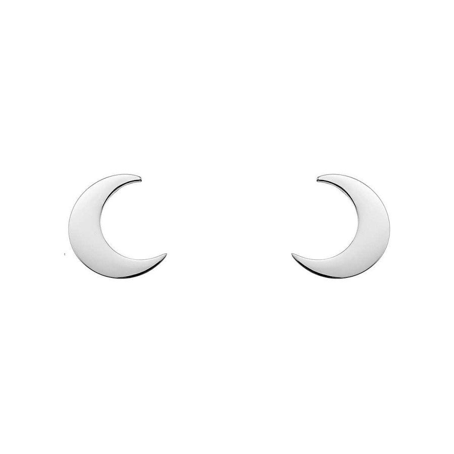 Joyer A ARGYOR | Pendientes De Plata De Ley 925 Forma De Luna (6B8307300B)