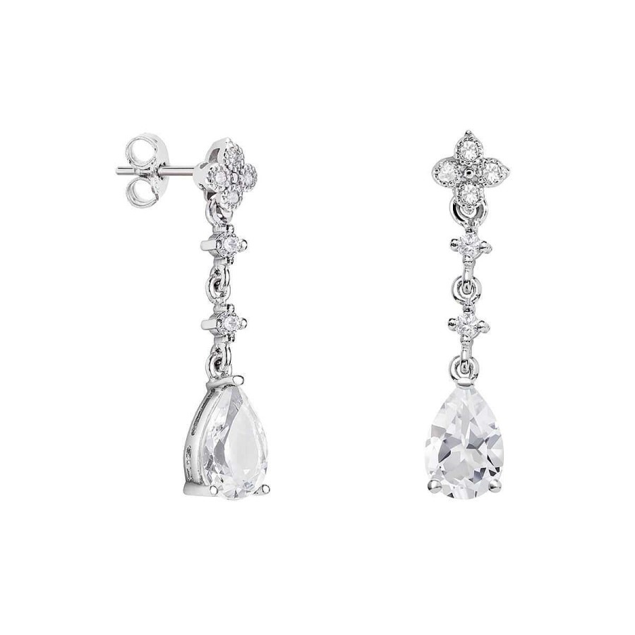 Joyer A ARGYOR | Pendientes De Novia Oro Blanco De 18K Y Topacio 79B0102Ta(1|2|3)