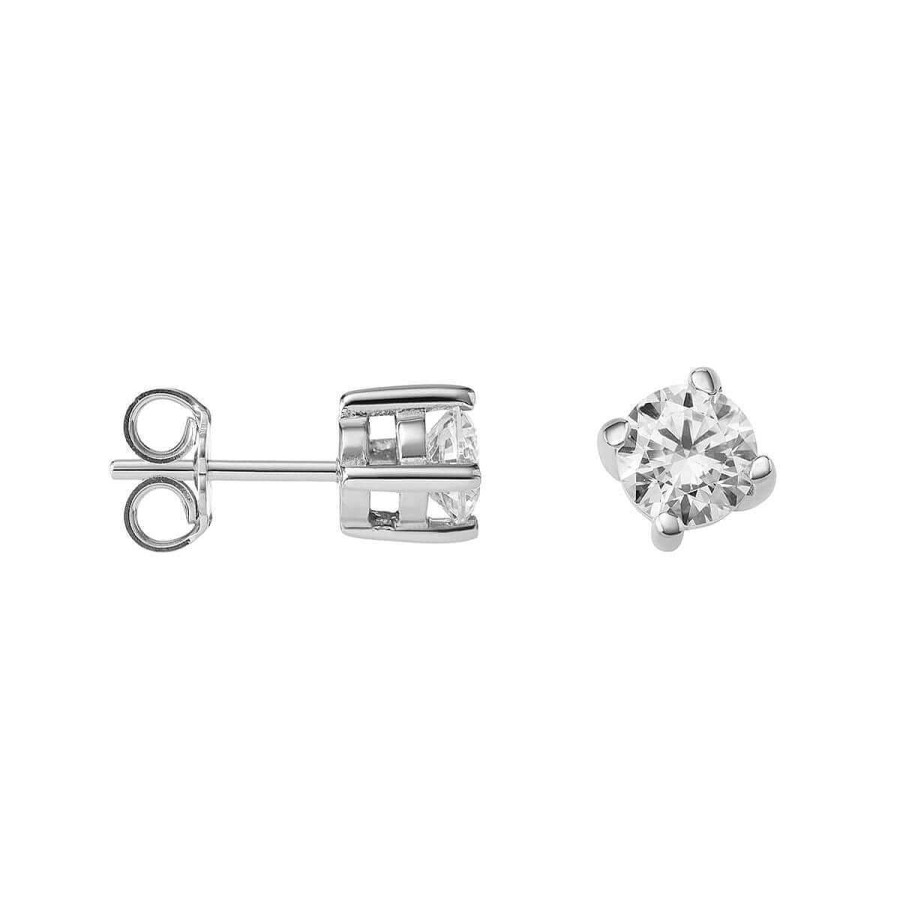 Joyer A ARGYOR | Pendientes De Novia De Platino Con Diamantes (75B0101)