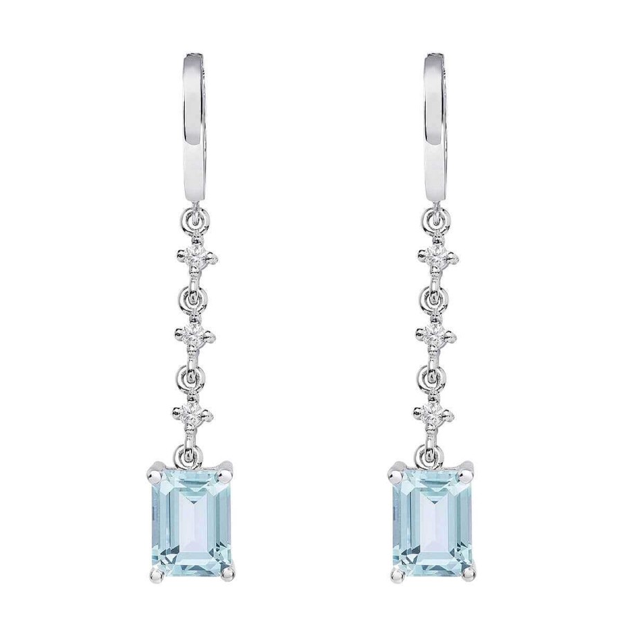 Joyer A ARGYOR | Pendientes De Novia Plata Con Topacios 79B0303Tb(1|2|3)