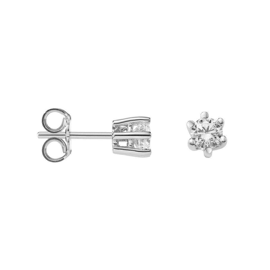 Joyer A ARGYOR | Pendientes De Plata De Ley En Circonitas (75B0102)