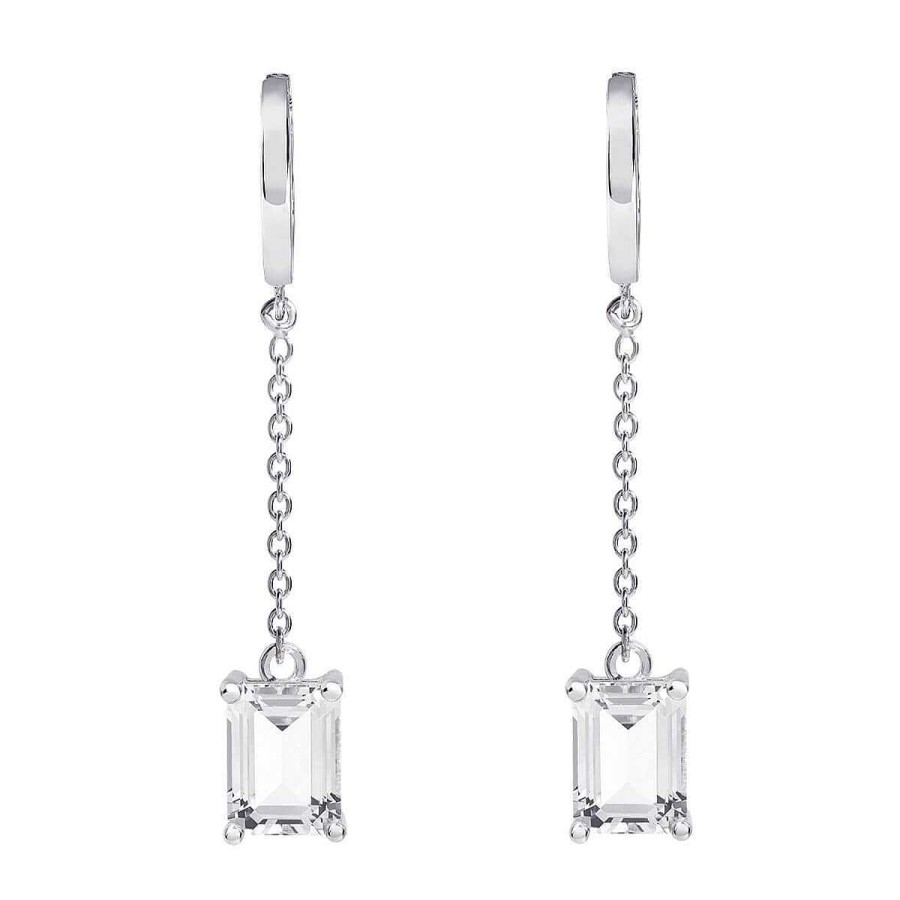 Joyer A ARGYOR | Pendientes De Novia En Plata Y Topacios Cadena 79B0307Nb(1|2|3)