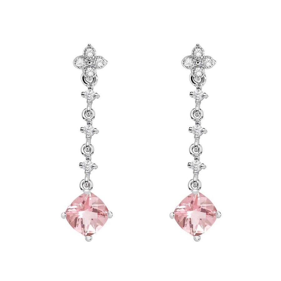 Joyer A ARGYOR | Pendientes De Plata Para Novias Con Topacio Talla Coj N 79B0103Tc(1|2|3)