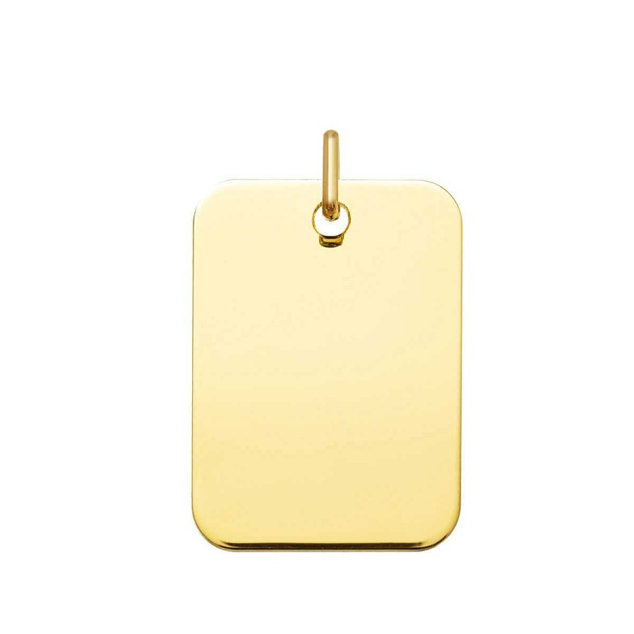 Joyer A ARGYOR | Placa De Oro 18K Lisa (213203R)