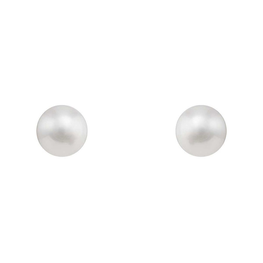 Joyer A ARGYOR | Pendientes Con Perlas De 8Mm Y De Oro Blanco De 18K (6B8307303C)