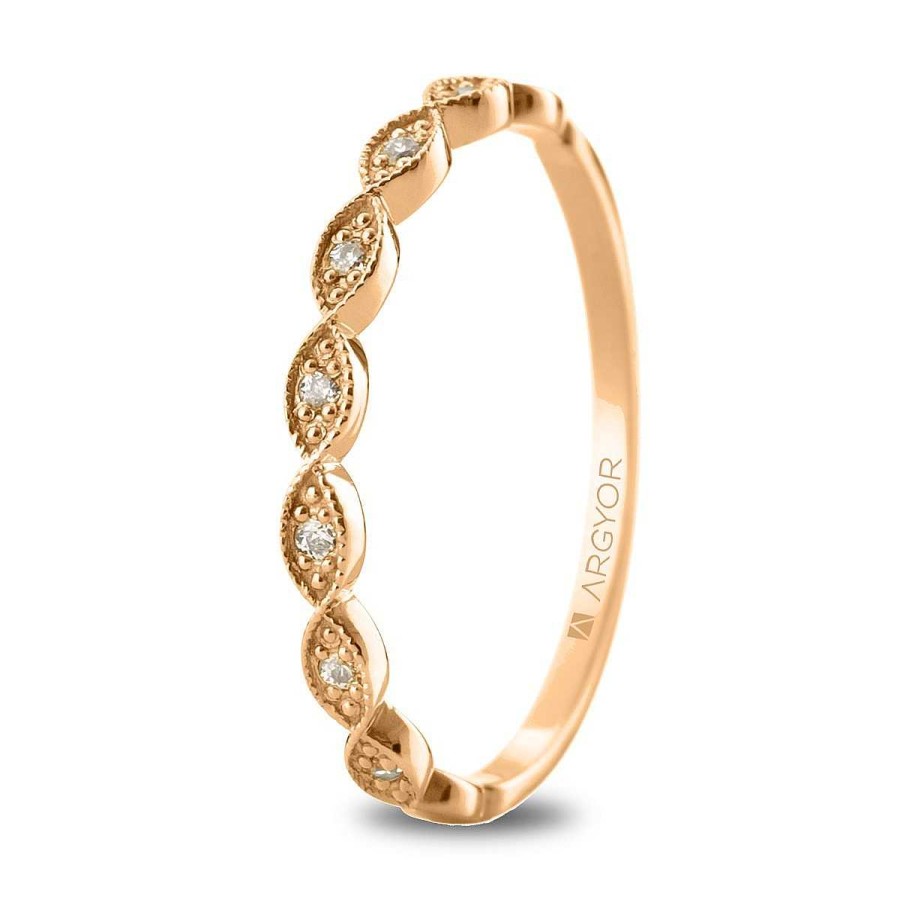 Joyer A ARGYOR | Anillo De Compromiso De Oro Rosa 18K (74R0071)