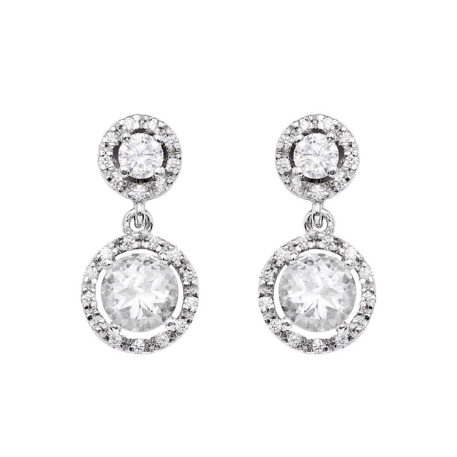 Joyer A ARGYOR | Pendientes De Novia Con Topacios (75B0204Tt)