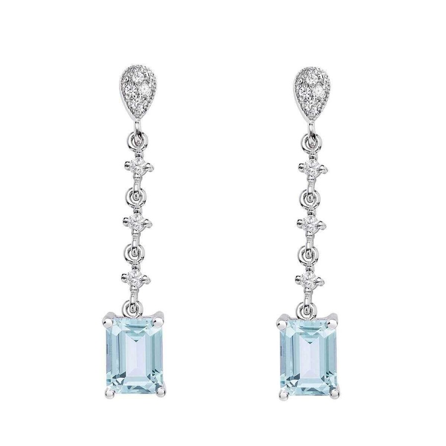 Joyer A ARGYOR | Pendientes De Plata Para Novias Con Topacio 79B0203Tb(1|2|3)