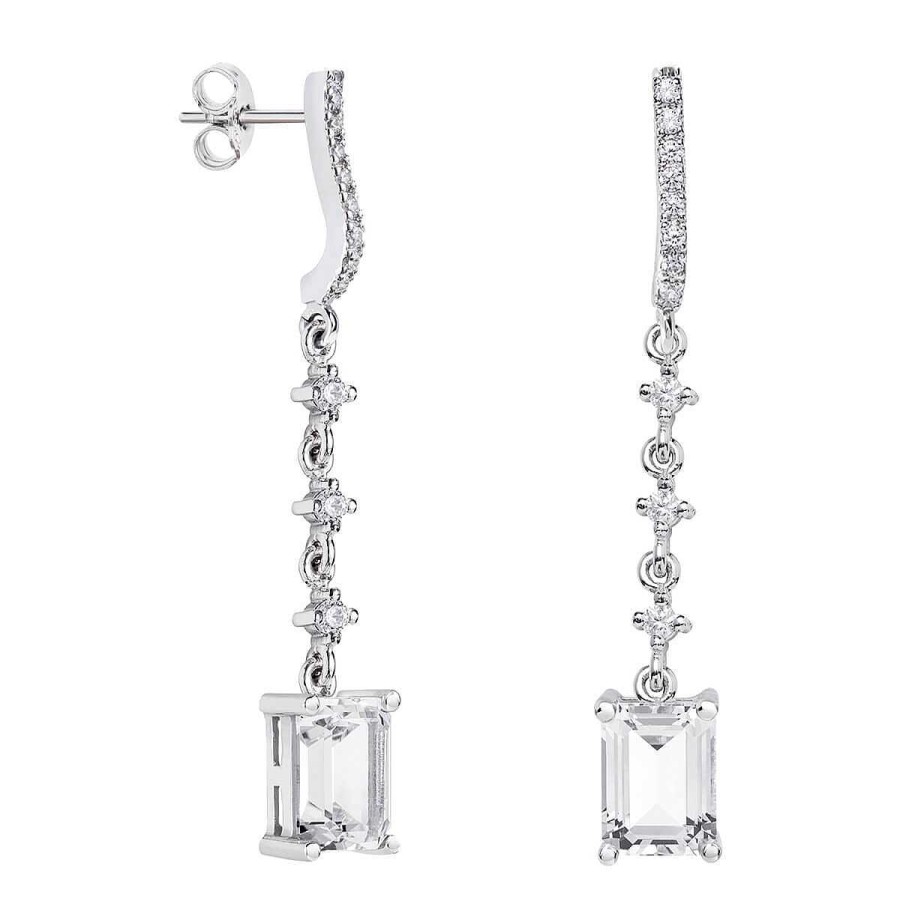 Joyer A ARGYOR | Pendientes Para Novias En Plata Con Topacios 79B0503Tb(1|2|3)