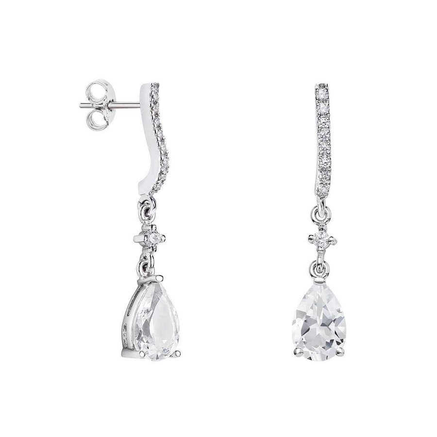 Joyer A ARGYOR | Pendientes Para Novias En Plata Con Topacio 79B0501Ta(1|2|3)