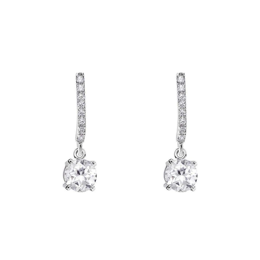 Joyer A ARGYOR | Pendientes De Novia En Plata Con Topacios (75B0220Tt)