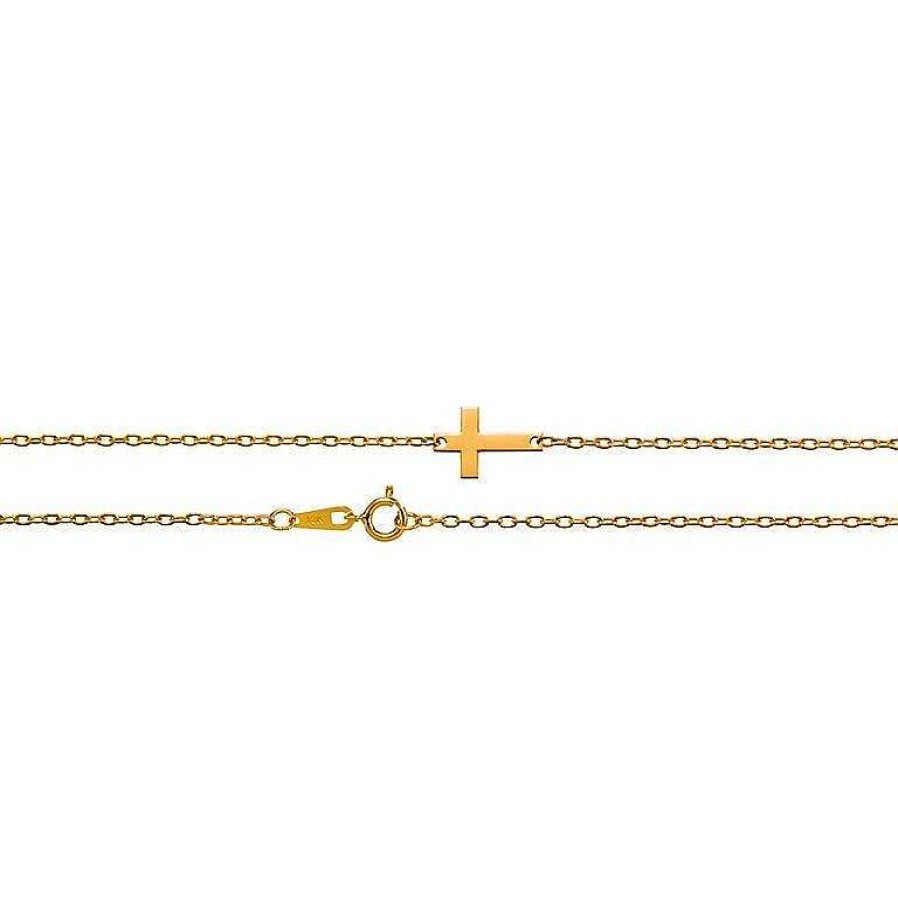 Joyer A ARGYOR | Pulsera De Oro Con Dise O Cruz (48307100)