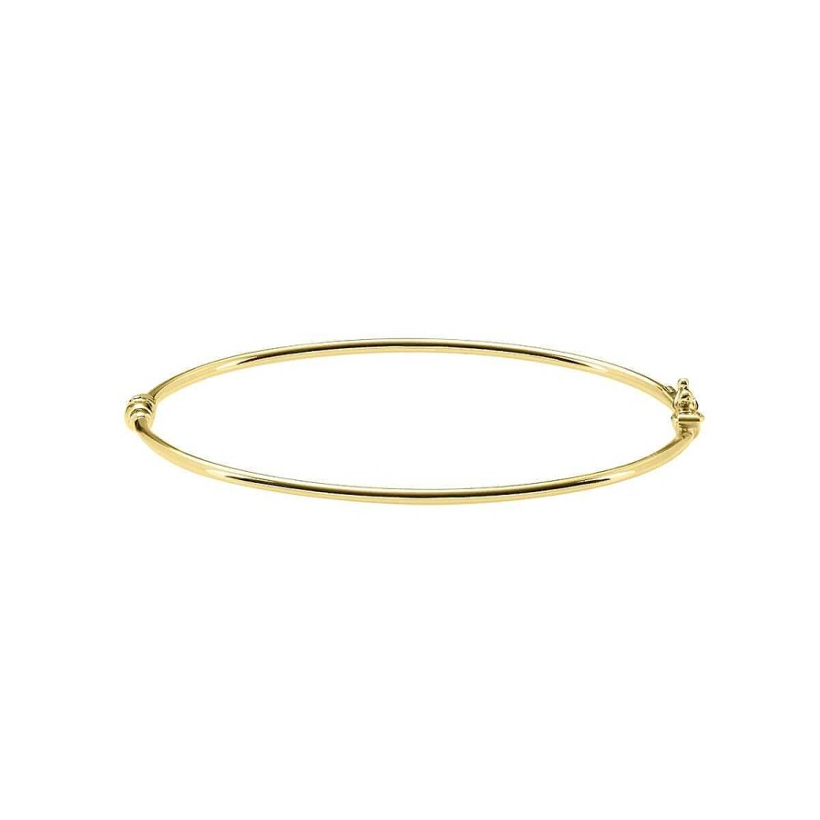 Joyer A ARGYOR | Brazalete De Tubo 1.9Mm De Oro Amarillo 18K (0470100A)