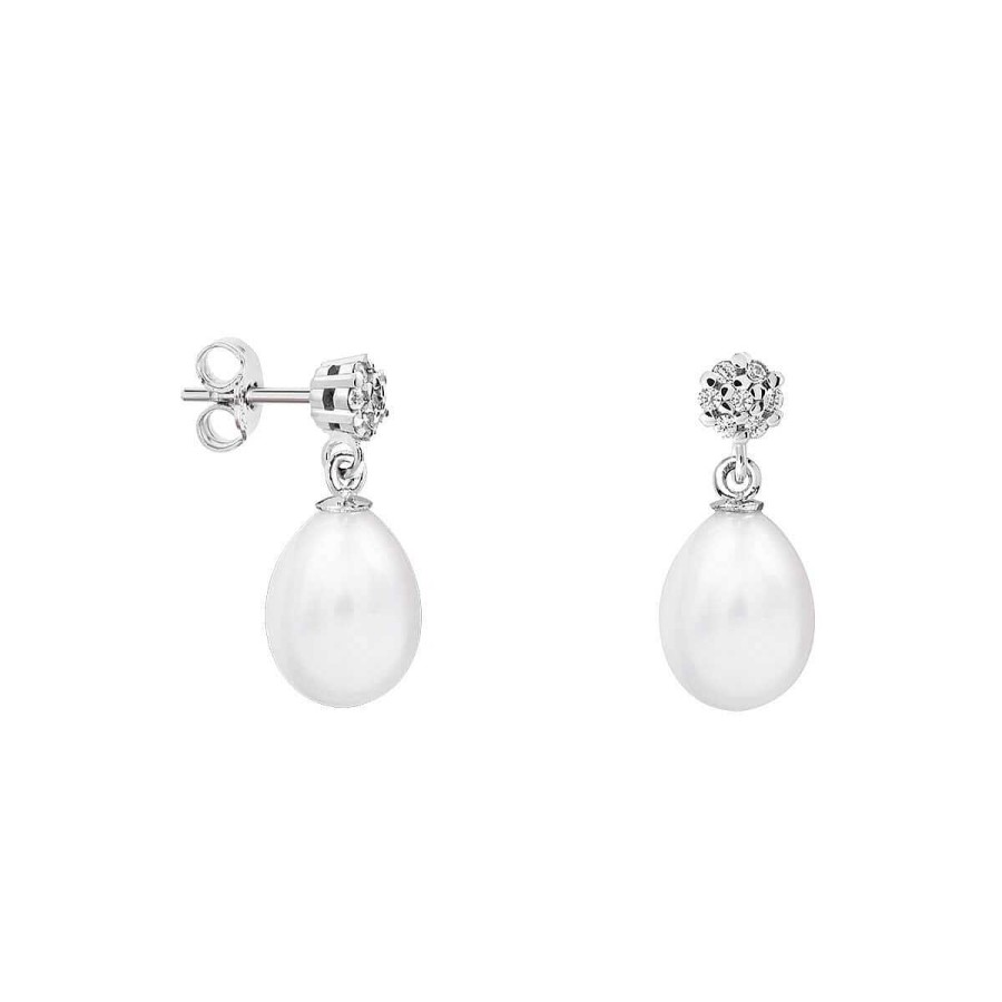 Joyer A ARGYOR | Pendientes Con Perlas Para Novias En Plata (79B0600Te1)