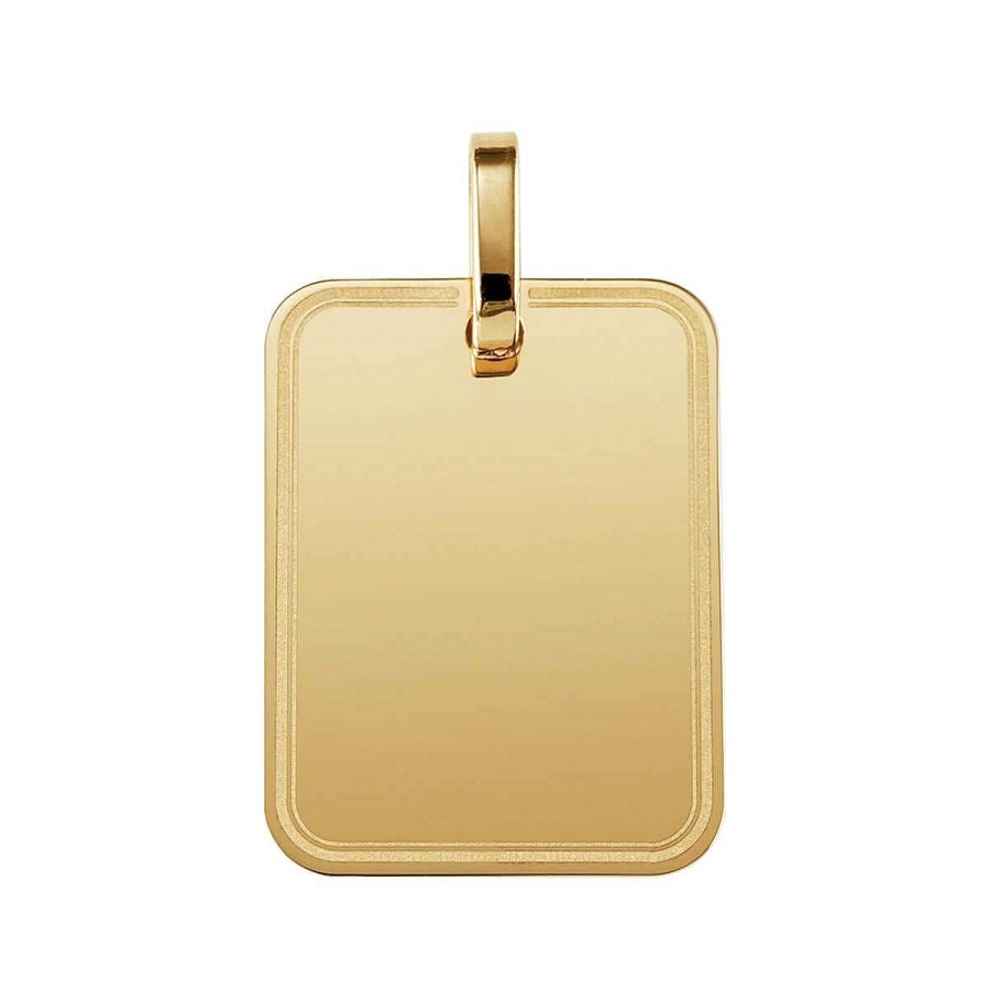 Joyer A ARGYOR | Placa De Oro Forma Rectangular (21312L01)