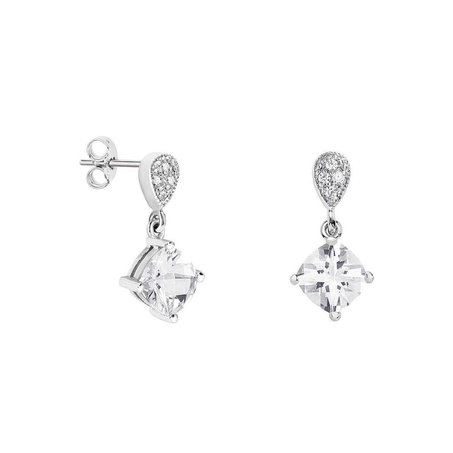 Joyer A ARGYOR | Pendientes De Novia Oro Y Topacio Blanco 79B0200Tc(1|2|3)