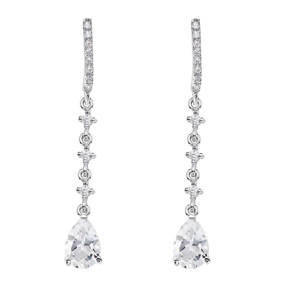 Joyer A ARGYOR | Pendientes Para Novias En Plata Con Topacios 79B0503Ta(1|2|3)