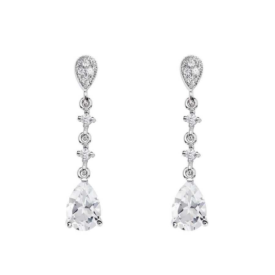 Joyer A ARGYOR | Pendientes De Novia Plata Con Topacio 79B0202Ta1(1|2|3)