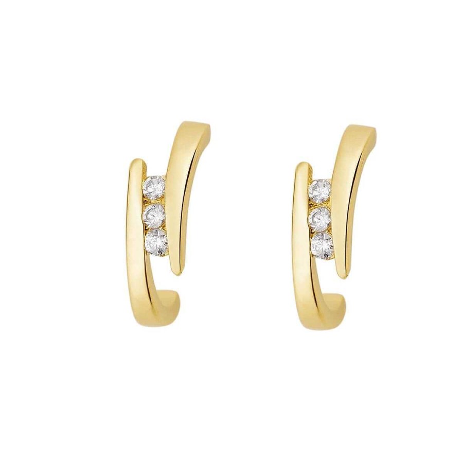 Joyer A ARGYOR | Pendientes De Oro 18K Con Brillantes (75A0013)