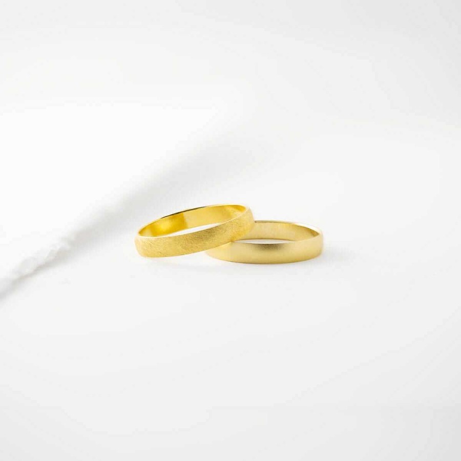 Joyer A ARGYOR | Alianza De Boda Oro Media Ca A 3,5Mm (50353)