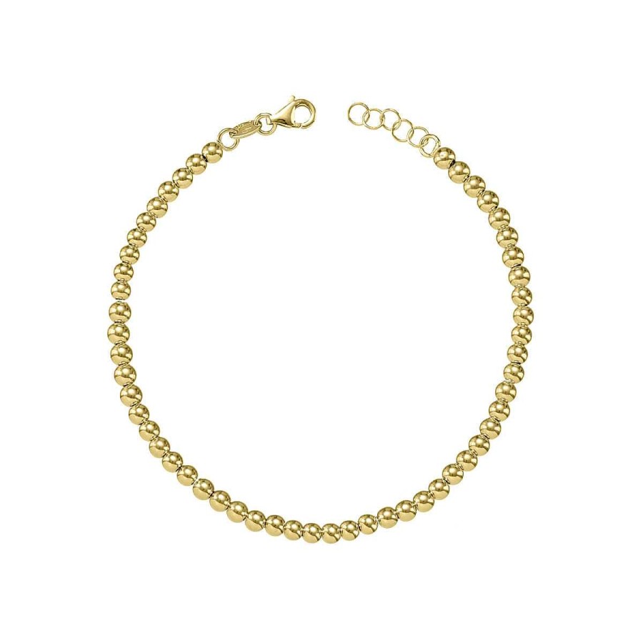 Joyer A ARGYOR | Pulsera Bolitas De Oro Amarillo 18K 5Mm 044A123Pul| Argyor