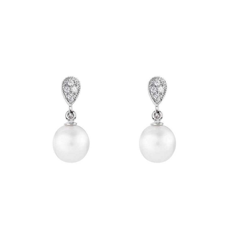 Joyer A ARGYOR | Pendientes Para Novia En Plata Y Perlas (79B0200Td1)