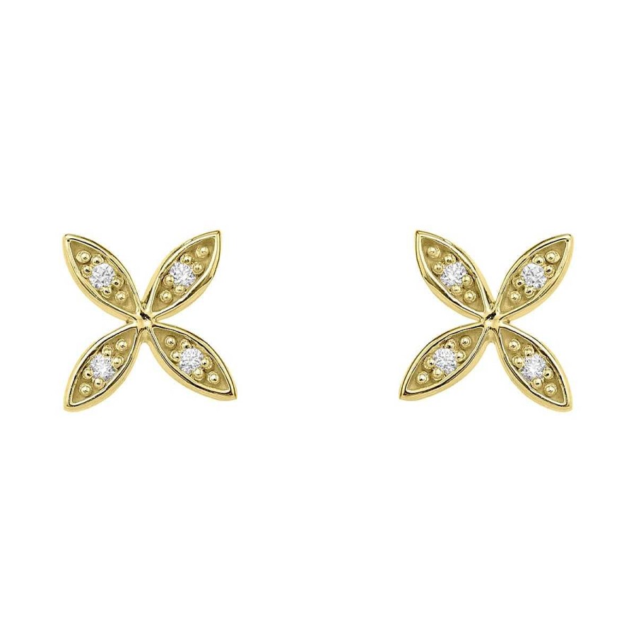 Joyer A ARGYOR | Pendientes De Oro 18K Con Brillantes (76Ape006)