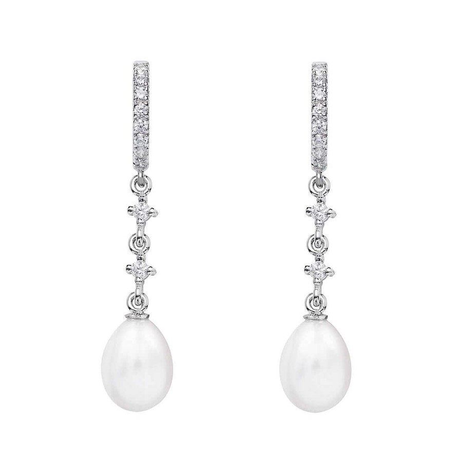 Joyer A ARGYOR | Pendientes Para Novia En Plata Y Topacios Con Perlas (79B0402Te1)