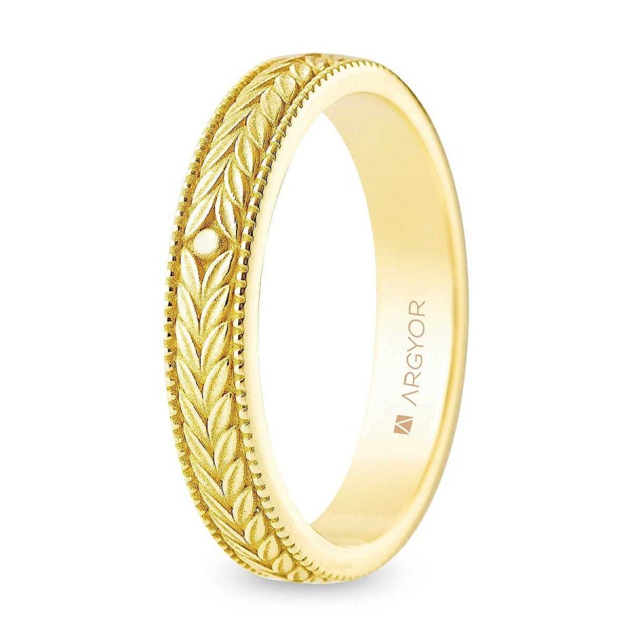 Joyer A ARGYOR | Alianza De Boda Rom Ntica Oro 18K (5130551)