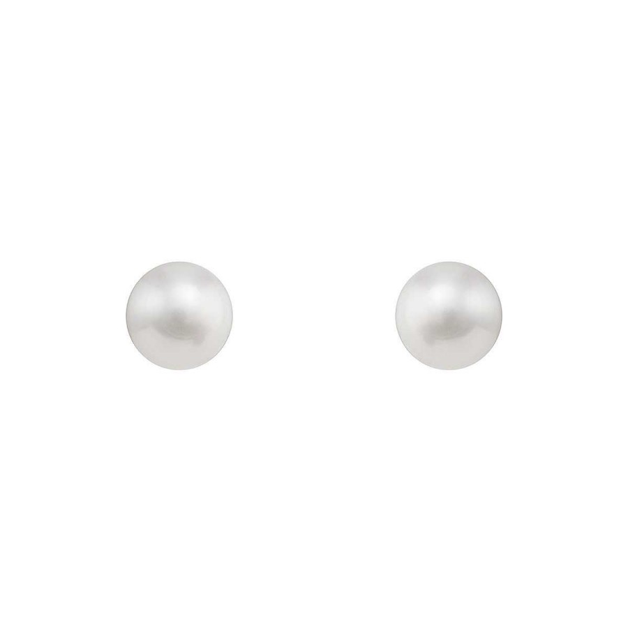 Joyer A ARGYOR | Par De Pendientes De Oro De 18K Con Perlas De 6Mm (6A8307303B)