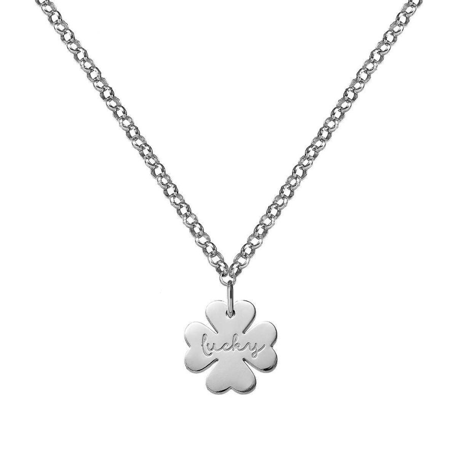 Joyer A ARGYOR | Collar De Plata De Ley 925 Tr Bol De La Suerte (3B8307318)