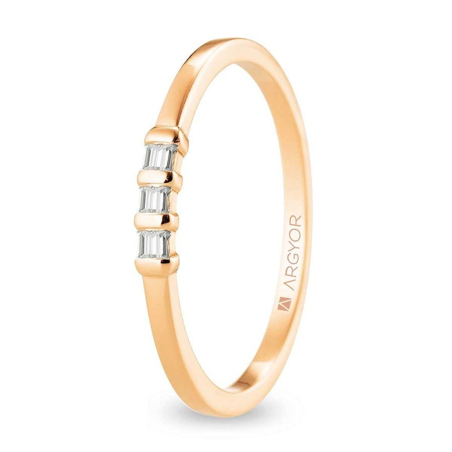 Joyer A ARGYOR | Anillo De Compromiso En Oro Rosa 18K (74R0079)