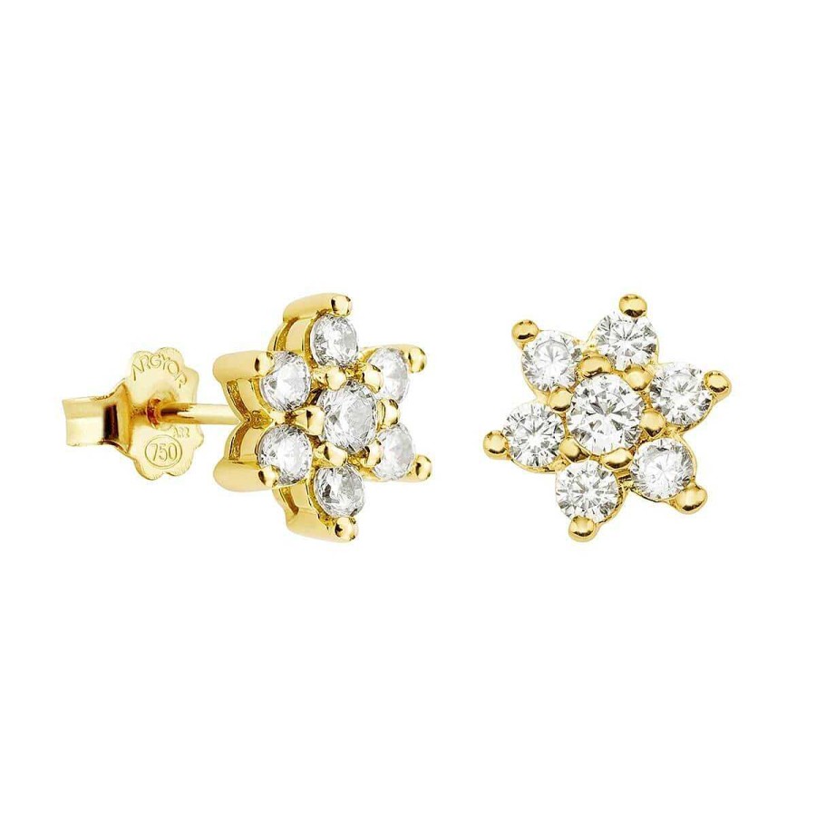 Joyer A ARGYOR | Pendientes De Novia Con 14 Brillantes (75A0011)