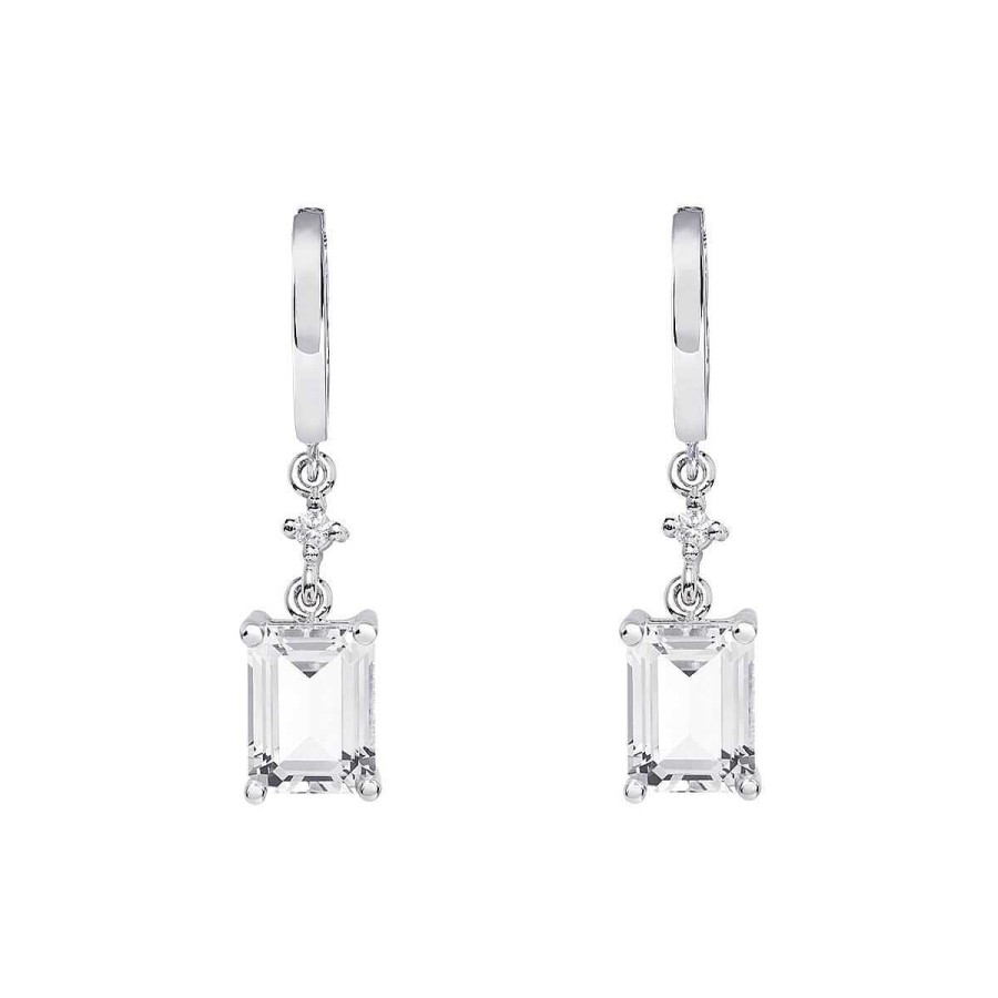 Joyer A ARGYOR | Pendientes De Novia Oro Blanco 18K Y Topacio 79B0301Tb(1|2|3)