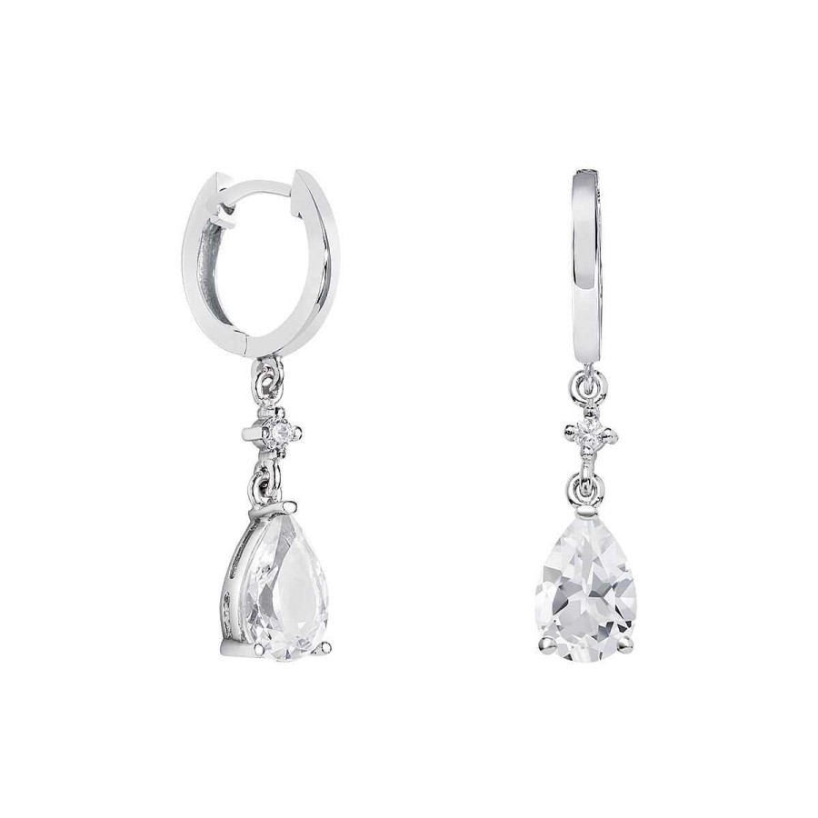 Joyer A ARGYOR | Pendientes De Novia Oro Blanco 18K Y Topacio L Grima 79B0301Ta(1|2|3)