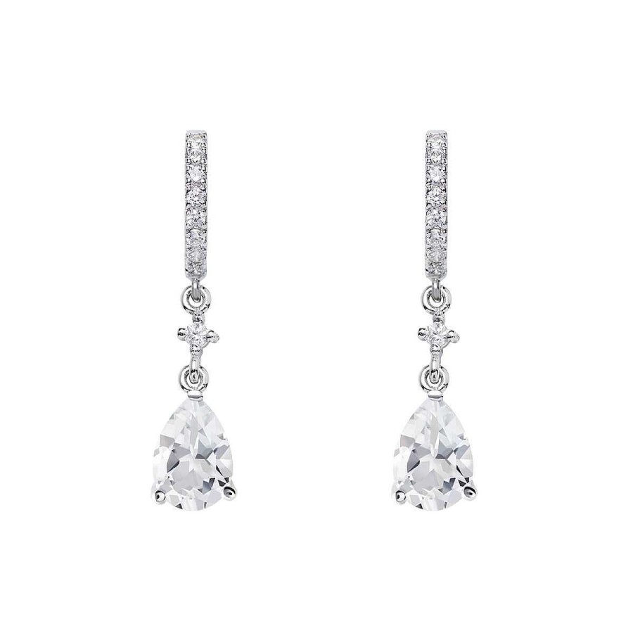 Joyer A ARGYOR | Pendientes Para Novias En Plata Con Topacio 79B0401Ta(1|2|3)