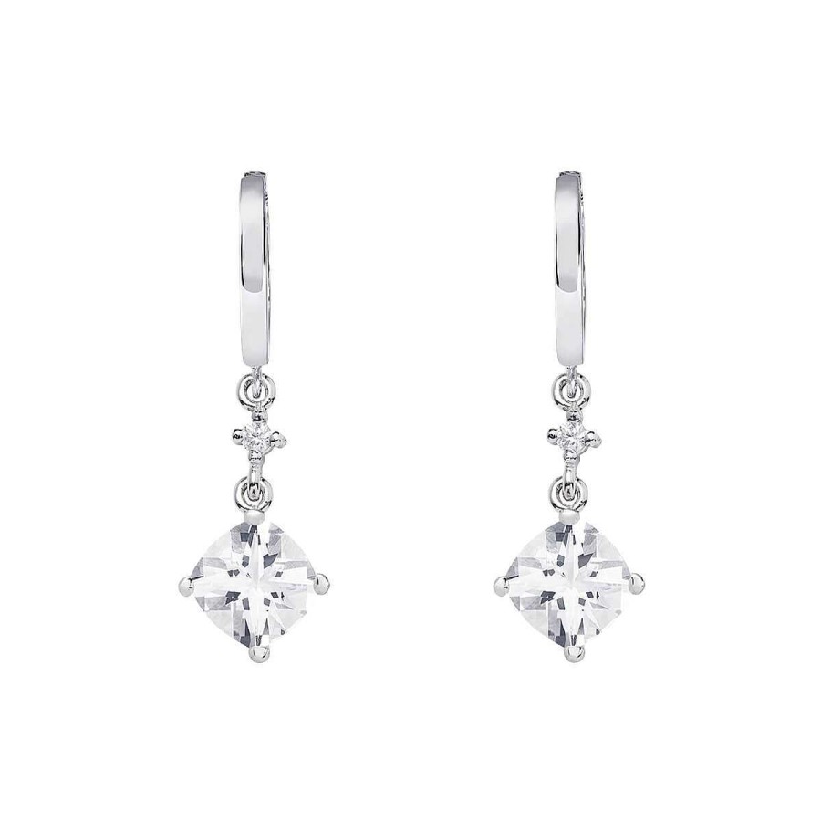 Joyer A ARGYOR | Pendientes De Novia Oro Blanco 18K Y Topacio 79B0301Tc(1|2|3)