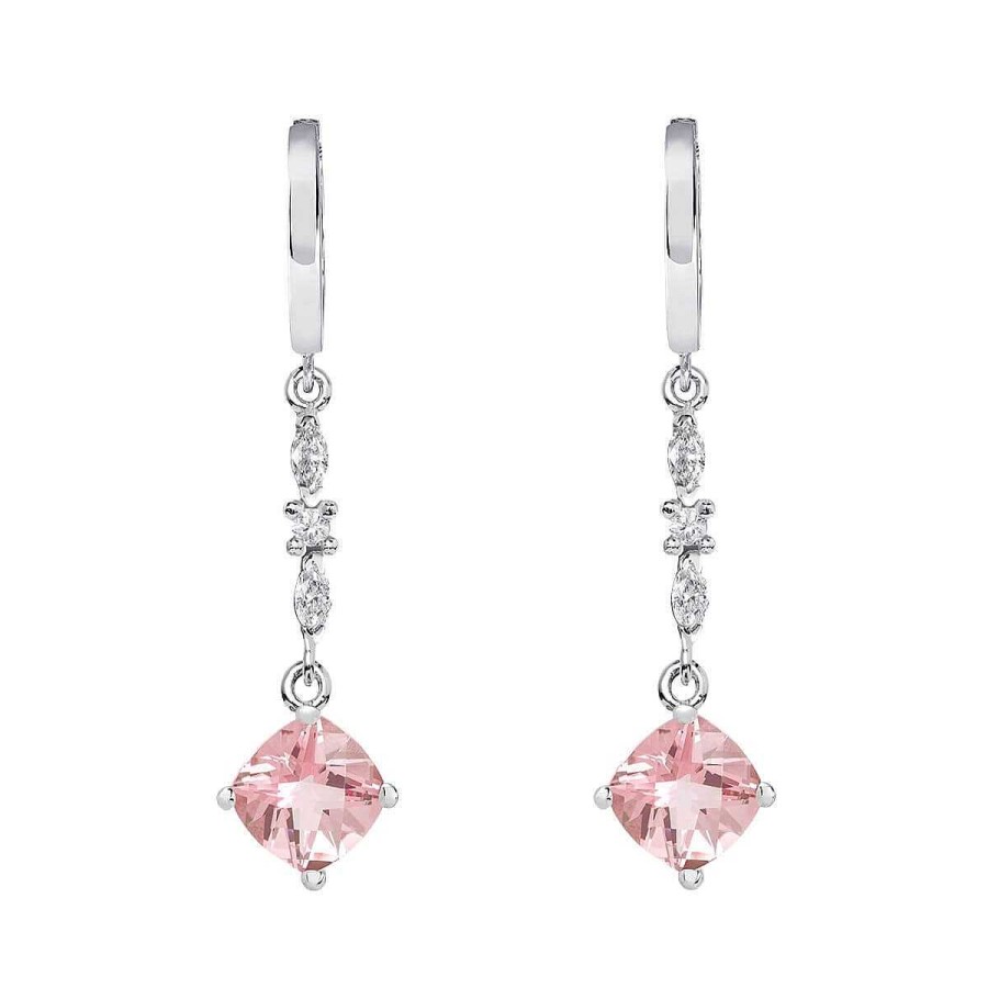 Joyer A ARGYOR | Pendientes De Novia Plata Con Topacios Entrepieza Marquise 79B0305Tc(1|2|3)