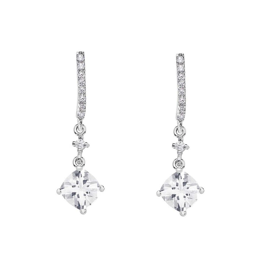 Joyer A ARGYOR | Pendientes Para Novias En Plata Con Topacio 79B0501Tc(1|2|3)