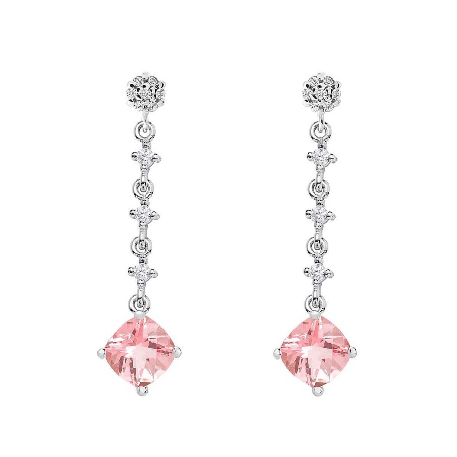 Joyer A ARGYOR | Pendientes De Novia De Oro Blanco De 18K Y Topacios 79B0603Tc(1|2|3)