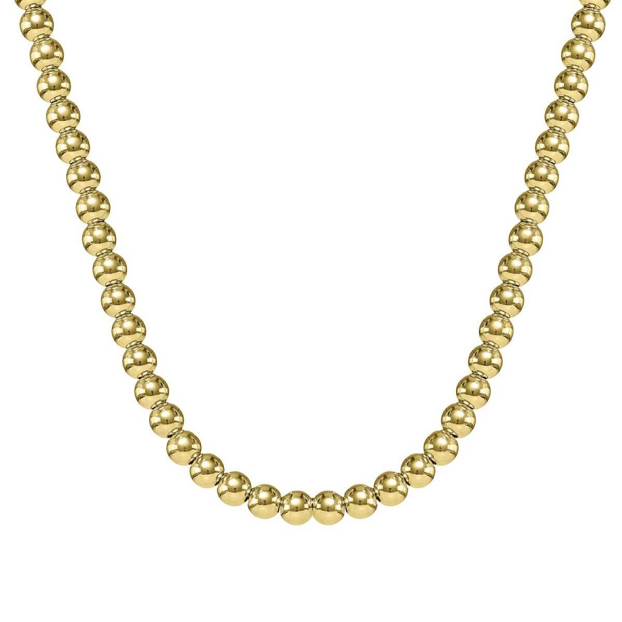 Joyer A ARGYOR | Collar De Bolitas Oro Amarillo 18K 5Mm (044A125Col)