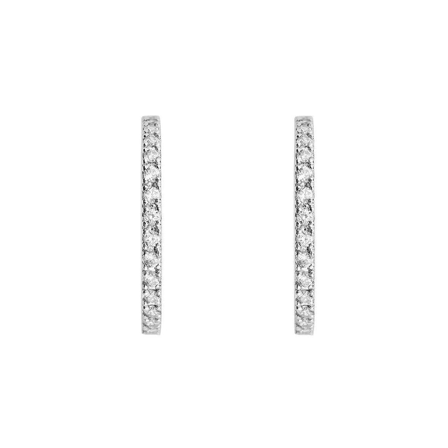 Joyer A ARGYOR | Pendientes De Novia En Plata Con Brillantes (75B0115)