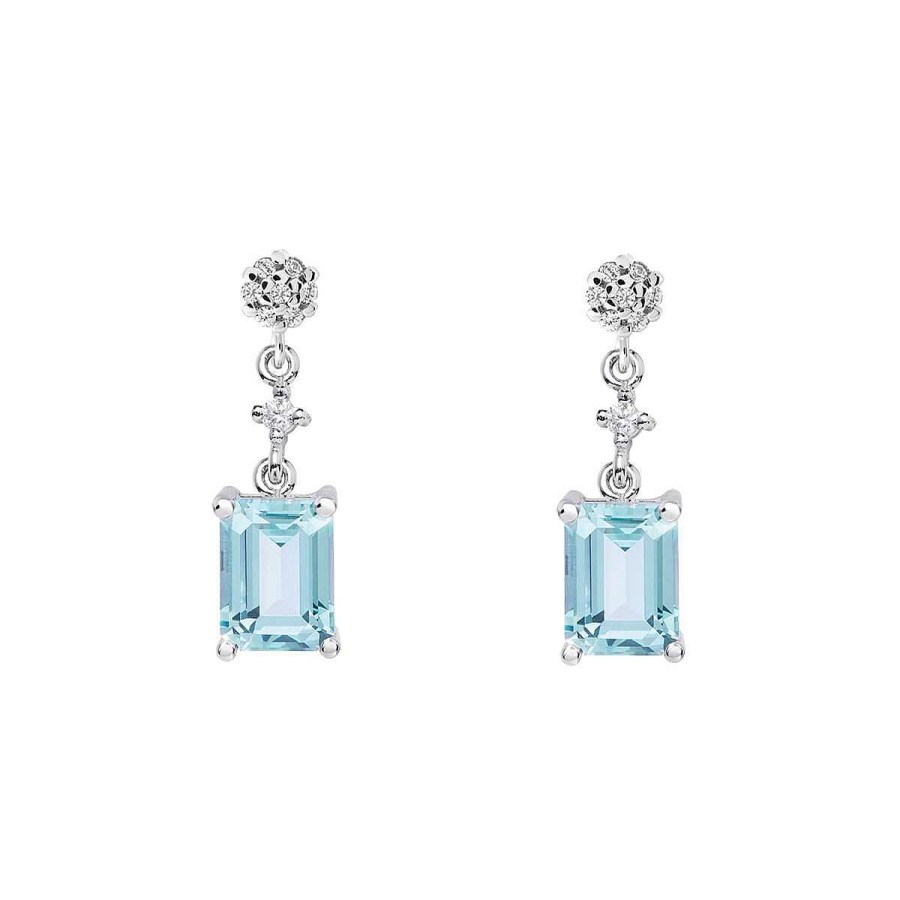 Joyer A ARGYOR | Pendientes Para Novias En Plata Con Topacio 79B0601Tb(1|2|3)