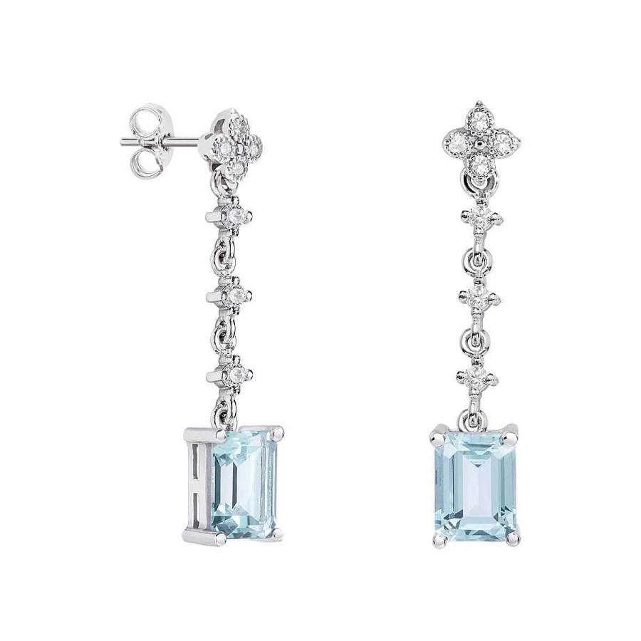 Joyer A ARGYOR | Pendientes De Plata Para Novias Con Topacio 79B0103Tb(1|2|3)