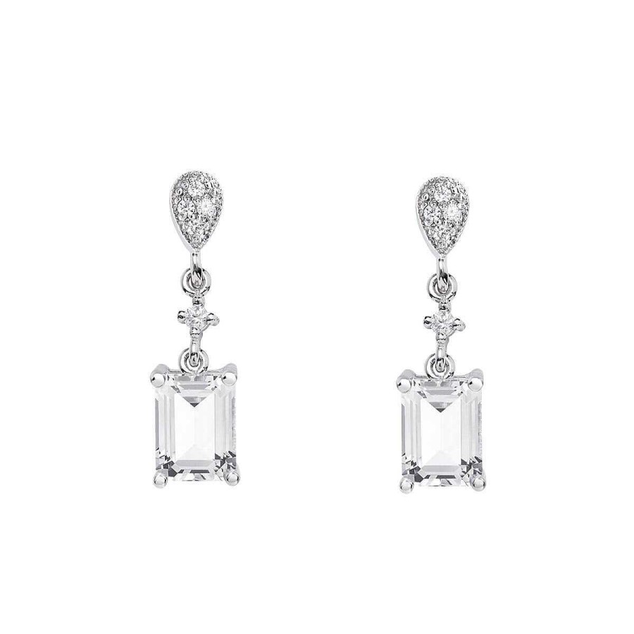 Joyer A ARGYOR | Pendientes De Novia Oro Blanco 18K Y Topacio 79B0201Tb(1|2|3)