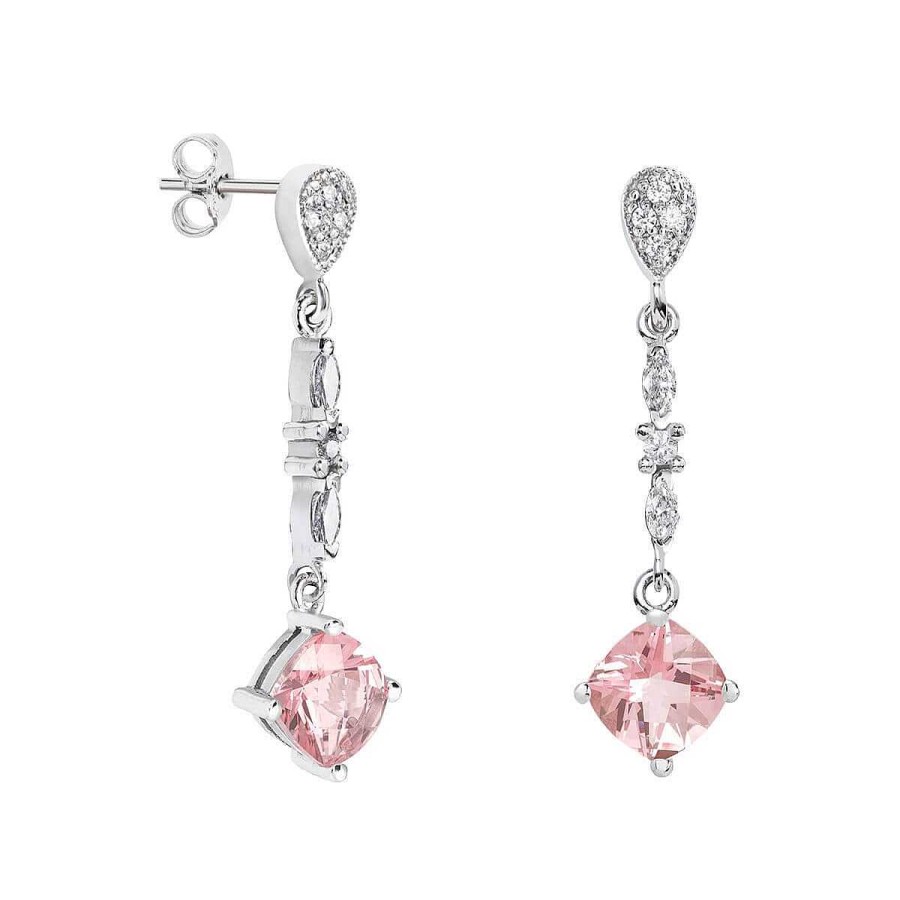 Joyer A ARGYOR | Pendientes De Novia Plata Con Topacios Entrepieza Marquise 79B0205Tc(1|2|3)