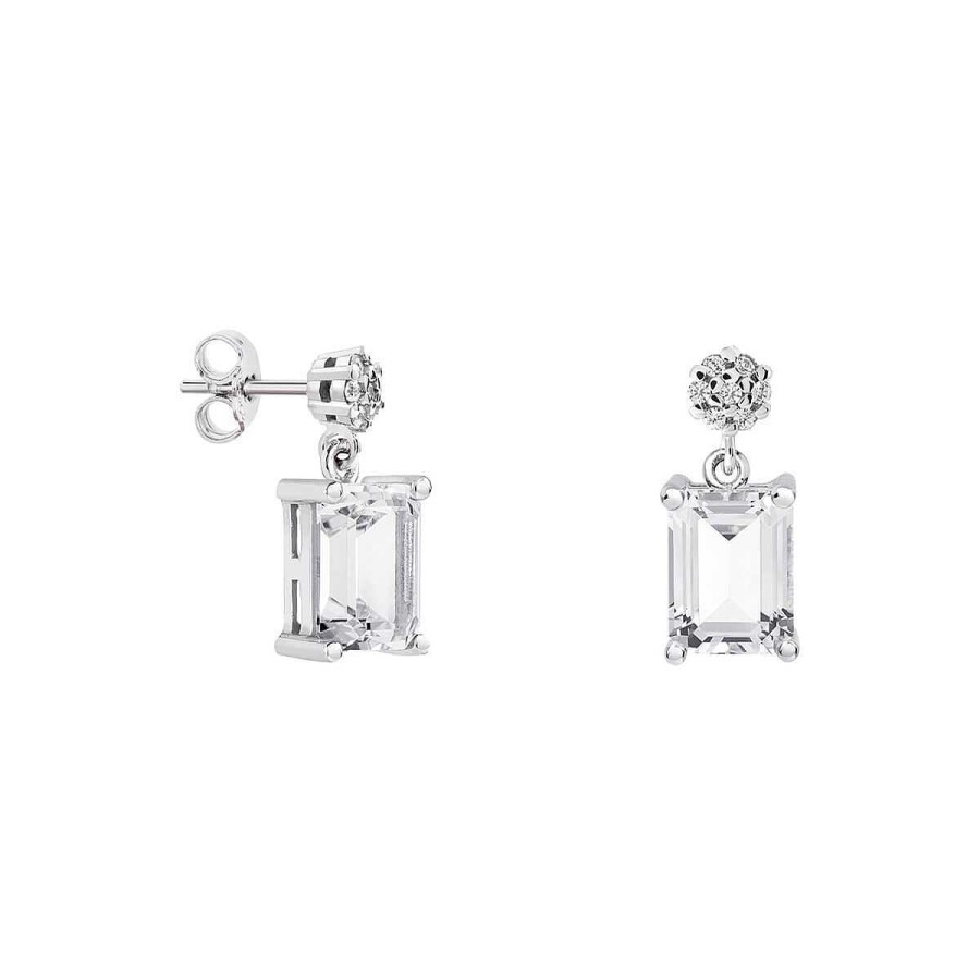 Joyer A ARGYOR | Pendientes De Novia De Oro Blanco De18K 79B0600Tb(1|2|3)