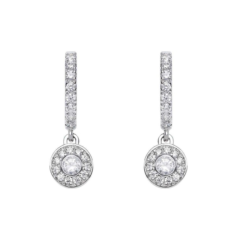 Joyer A ARGYOR | Pendientes De Novia De Plata Con Circonitas (75B0211)