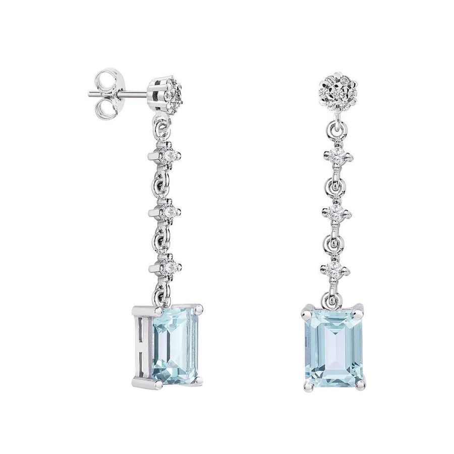 Joyer A ARGYOR | Pendientes Para Novias En Plata Con Topacios 79B0603Tb(1|2|3)